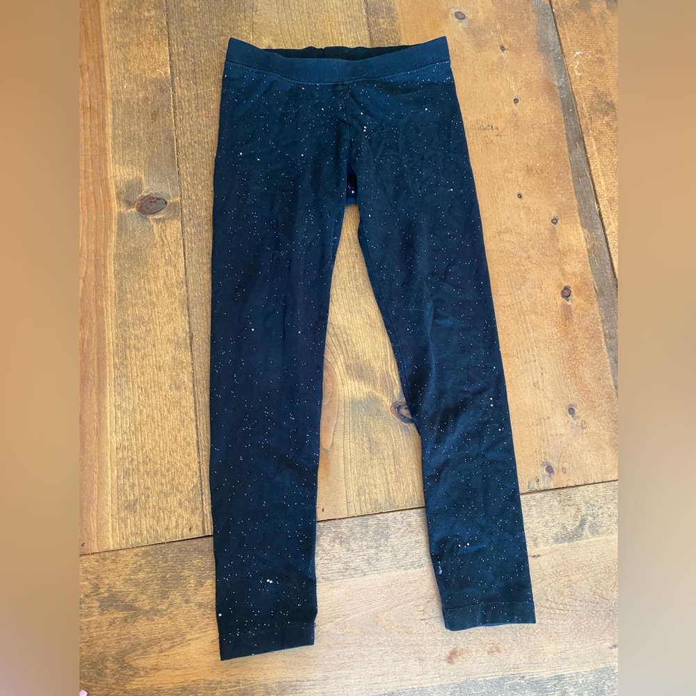 Girls Cat & Jack Sparkly Leggings Size Small 6/6x